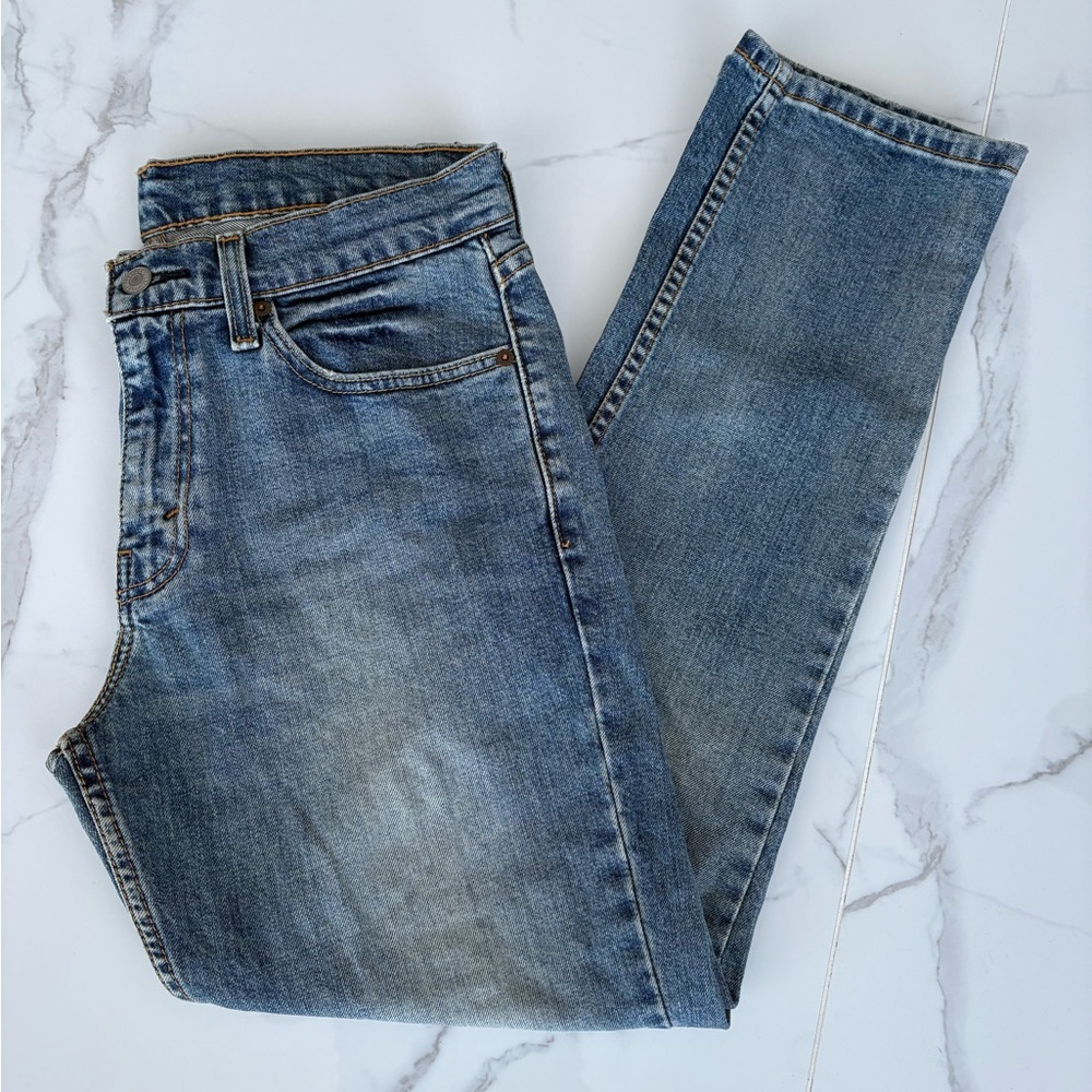 Levis 511 Classic Blue‎ Denim Jeans women 31x30 medium wash